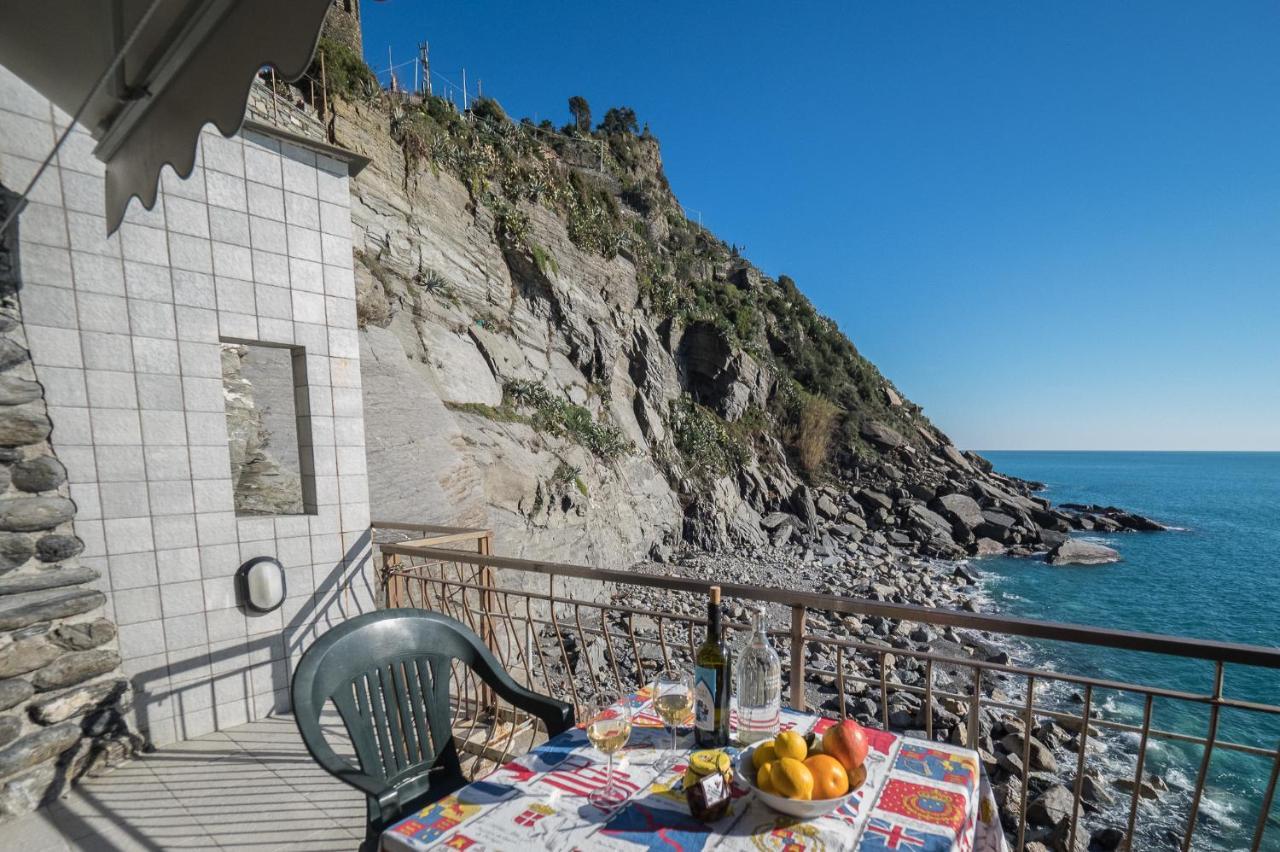 Unda De Ma Sea View Terrace Apartment Vernazza Kültér fotó
